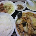 中国料理 同楽縁 - ｿｰﾛｰﾍﾟﾝ定食 630円