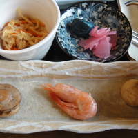 和食 からまつ - 朝ご飯の付け合せ