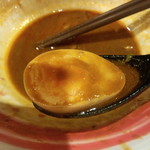 海老丸らーめん - 味玉