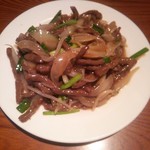 Shanhai Hiroba - 牛肉細切りと玉葱炒め