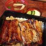 川豊 本店 - うな重（2/3尾）