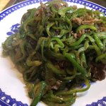 あやとり - 肉ピーマン炒め♪ 890円