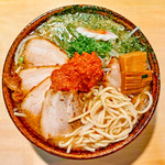 武者気 - 辛味噌チャーシュー麺の麺