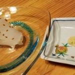 乙女寿司 - ◇真いか「生姜醤油で頂きます」