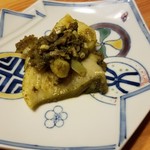 乙女寿司 - ◇アワビとつぶの肝和え