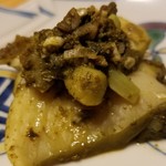 乙女寿司 - ◇アワビとつぶの肝和え