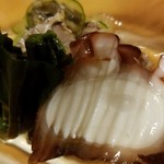 乙女寿司 - ◇酢の物「シャコとタコと加賀野菜」