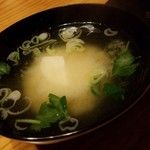 乙女寿司 - ◇お味噌汁