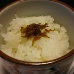 あさぎり - ちりめんじゃこご飯