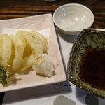 いたる 本店 - 太胡瓜天ぷら