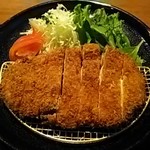 黒豚料理 あぢもり - 味盛黒豚ロースかつ