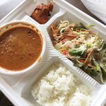 A-one - カレー弁当650円、これに大きいナンが付きます。