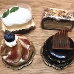 BYZAN DEUX - 料理写真:ケーキを箱から出してみた