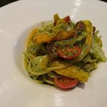 ステーキ・洋食のTANTO屋 - バジルの風味のジェノベーゼパスタ　2018.8