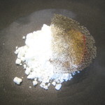 Ode - デセール（山梨産プラム、フロマージュクランブル？）