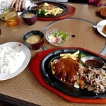 Nikunomansei - ハンバーグ ＆ 黒毛和牛鉄板焼ランチ