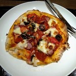大洗料理つかさ - 美明豚ソーセージのPIZZA