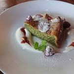 よもぎのガトーショコラ