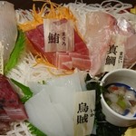 海鮮問屋 海ぼうず - 豪快舟盛り 1058円(税込) →ぐるなびクーポンで500円(税込)