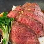烤日本产牛肉