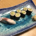魚こう鮨 - シメサバ、わさび巻