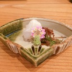 召膳 無苦庵 - メイチダイ刺身