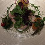 フランス料理 ル・クール - 金目鯛のカルパッチョ