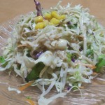 Fukunishiki - サラダです、ゴマダレ。