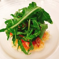 ピヴォワーヌ - 生ﾊﾑとﾙｯｺﾗの冷製ﾊﾟｽﾀ
