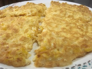 新新飯店 - コーン入り玉子焼き