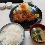 まるやま食堂 - ごくじょうロースかつ定食