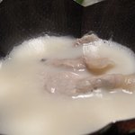 鉛温泉　藤三旅館 - 茶美豚のしゃぶしゃぶ