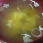 鉛温泉　藤三旅館 - シジミのみそ汁