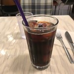 クックコープカフェ - アイスコーヒー。
税抜290円。
美味し。