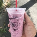 らーめん芝浜 - スムージーはブルーベリー×ヨーグルト