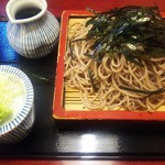 金城庵 - ざる蕎麦大盛り