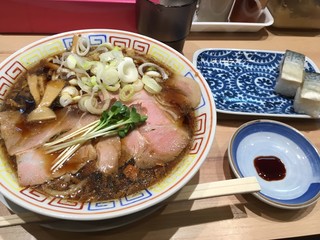 sabarokuseimensho - サバ醤油そば+サバ寿司2カンセット