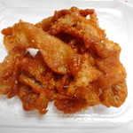 上海飯店 - 料理写真:鶏皮の甘酢炒め
