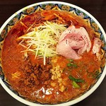 味噌麺処 櫻 - 濃厚担々麺＆レアチャーシュー（￥８２０、￥１２０）