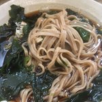 名代 富士そば - 麺は生蕎麦