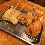 立呑み 龍馬 - 肉の3本セット550円×2