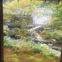 比良山荘 - 中庭が素敵