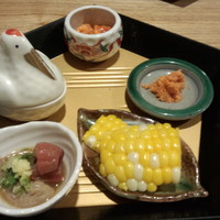 鮨処 北の華 - 5品の小鉢