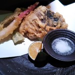 心楽 - 鰹の梅肉揚げ～