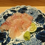 割烹 熊谷 - はたの昆布締め