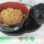 なぎさ食堂 - 生うに丼　ムラサキウニ