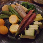 月のほほえみ - 地物野菜のバーニャカウダ