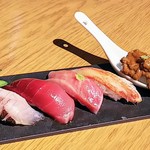 KINKA sushi bar izakaya - 究極のにぎり６カン