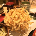 味奈登庵 - ごぼう天ぷら
