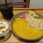 Supusutokkutokyo - 冷たいスープとカレーのセット 1,180円（税込）